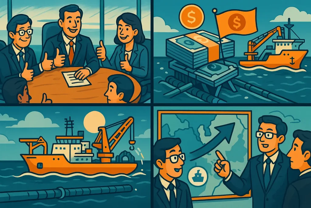 CBRE Siapkan Investasi Jumbo Rp1,6 Triliun untuk Kapal Offshore, Bidik Ekspansi Layanan Lepas Pantai