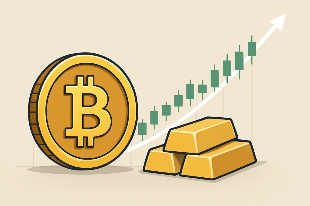Debasement Trade Menguat: Emas dan Bitcoin Jadi Pelarian, Saham Siap Uji Daya Tahan