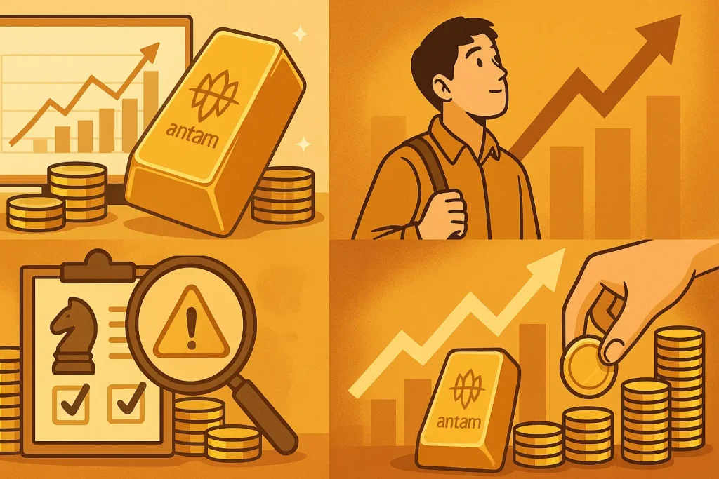 Harga Emas Antam Sentuh Rekor Rp2,487 Juta per Gram, Analis Ramal Masih Bisa Naik. Apa Implikasinya untuk Investor?