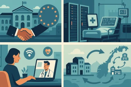 Norwegia Perkuat Arah Kebijakan: Negosiasi Pajak dengan UE, Rumah Sakit Didorong Go Digital, dan Uji Coba Dokter Online di Gminas