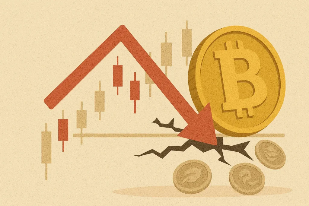 Pasar Kripto Anjlok Setelah Sentimen Negatif Memuncak, Harga Bitcoin Turun tapi Fundamental Masih Tahan