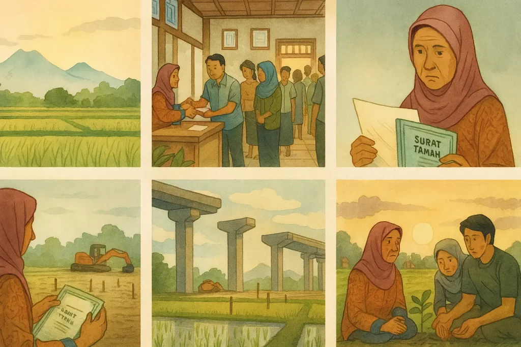 UGR Tol Jogja Bawen di Grabag: Mbah Sudarti Terima Rp 3,4 Miliar, Sawah Warisan Habis