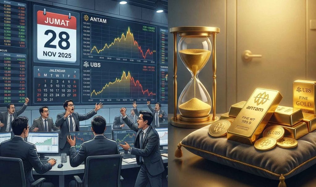 28 November 2025 Hari Apa, 28 November Hari Apa, Harga Emas Hari Ini, Harga Emas Antam, Harga Emas Pegadaian, Investasi Emas, Harga Buyback Emas, Galeri 24, UBS, Logam Mulia