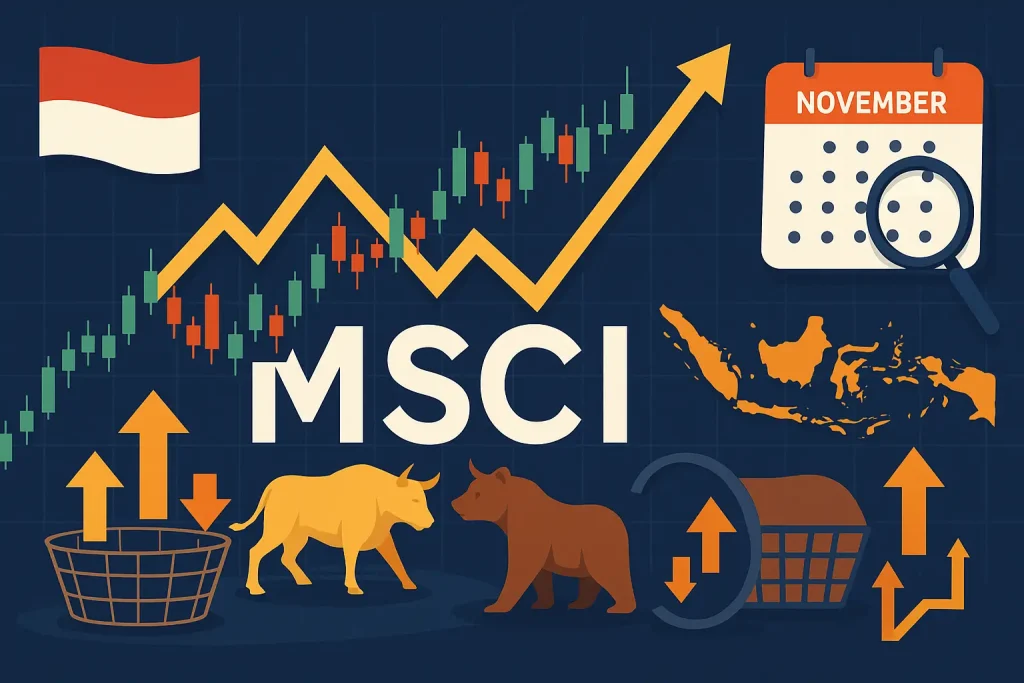 Menanti Pengumuman MSCI November 2025: Kandidat Indonesia Ramai Dibahas, Aksi Front-Running Menguat