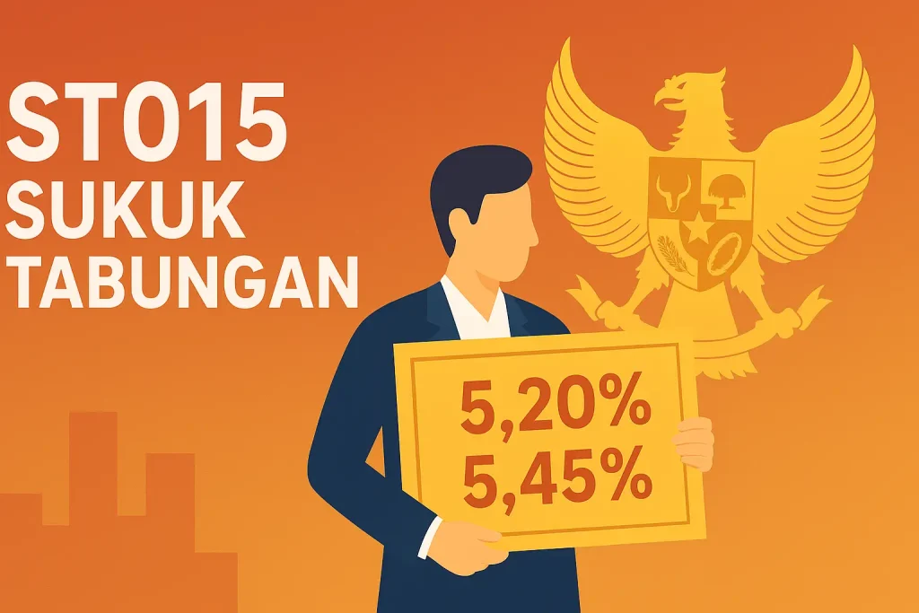Pemerintah Buka Penawaran Sukuk Tabungan ST015, Imbalan Minimal 5,20 persen dan 5,45 persen