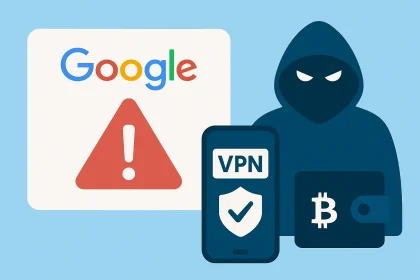 Google Rilis Peringatan Mendesak: Spyware Berkedok Aplikasi VPN Incar Dompet Kripto