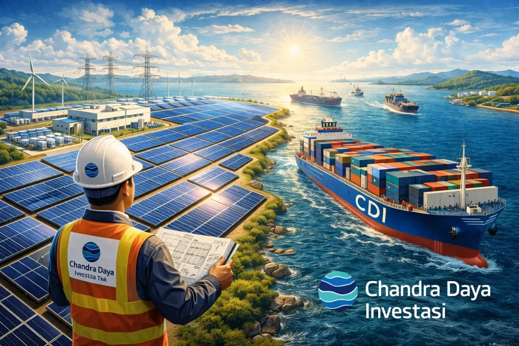 Ekspansi Masif PT Chandra Daya Investasi Tbk, Operasikan PLTS 47 MWp hingga Perkuat Armada Logistik Laut