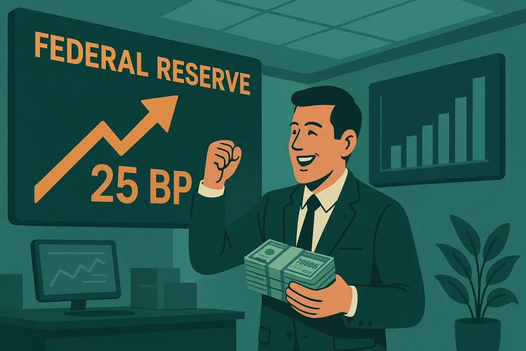 Keputusan Akhir Tahun: The Fed Pangkas Suku Bunga 25 Basis Poin dan Kembali Borong Obligasi Pemerintah AS