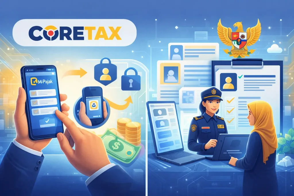 Transisi Sistem Coretax, DJP Pajak Pastikan Akses M-Pajak Masih Gunakan Akun Lama dan Perjelas Status Wajib Pajak Istri
