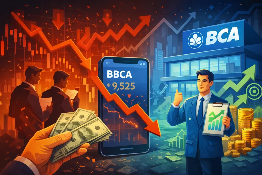 Aksi Jual Asing Tembus Rp 959 Miliar Tekan Saham BBCA, Analis Tetap Optimistis Target Harga Menguat