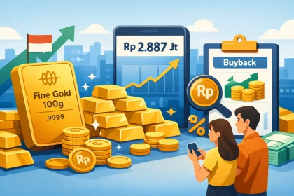 Rekor Baru! Harga Emas Antam Tembus Rp2,887 Juta, Cek Nilai Buyback Hari Ini
