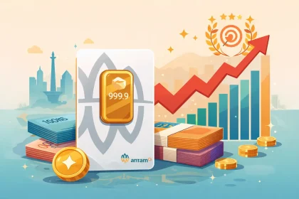 Rekor Tertinggi Sepanjang Sejarah, Harga Emas Antam Hari Ini Tembus Rp 2,917 Juta per Gram