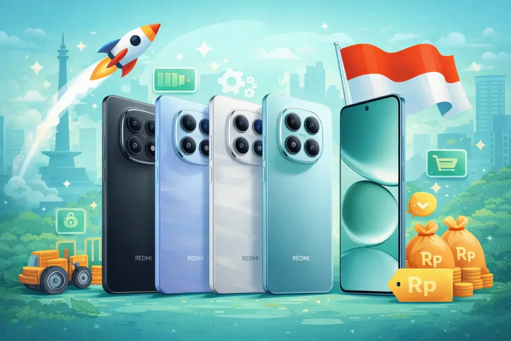 Resmi Meluncur di Indonesia, Simak Spesifikasi Gahar dan Harga Redmi Note 15 Series Terbaru