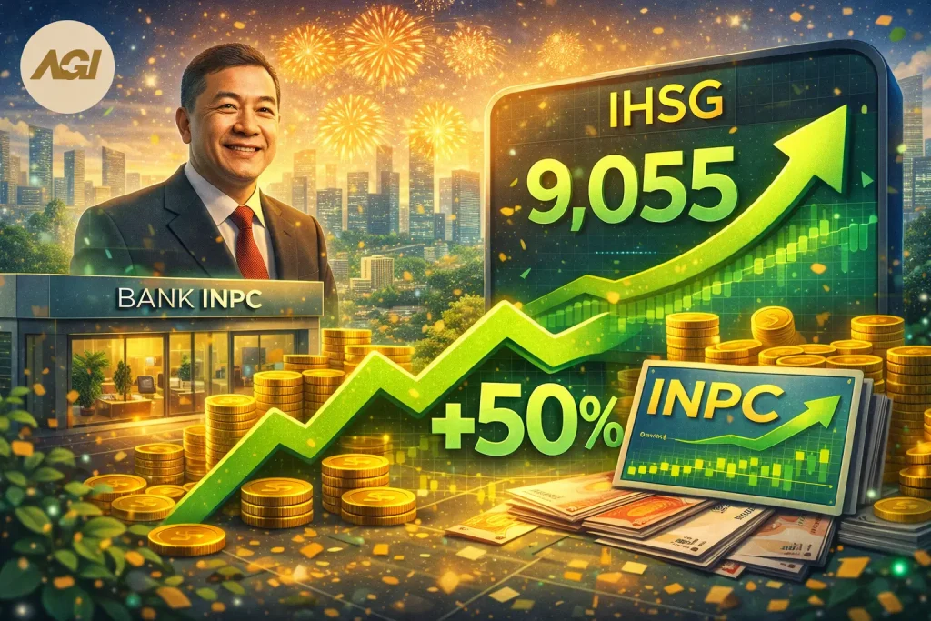 Saham INPC Melesat 50 Persen Sebulan, Bank Milik Tomy Winata Jadi Primadona di Tengah Rekor IHSG