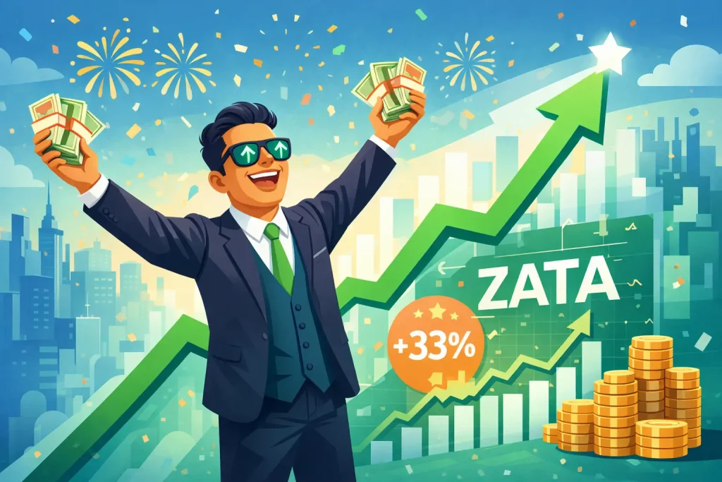 Saham ZATA Milik Crazy Rich Subang Mengamuk, Meroket 33 Persen di Sesi Pertama