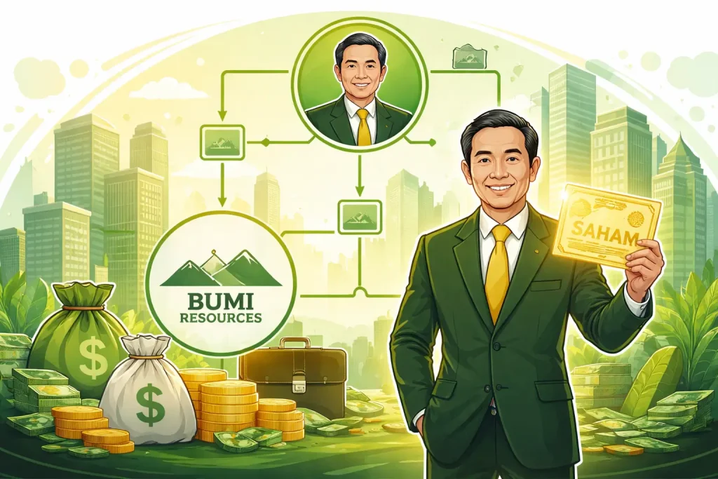 Babak Baru Struktur Kepemilikan Saham Bumi Resources: Anthony Salim Muncul sebagai Pemilik Manfaat Akhir