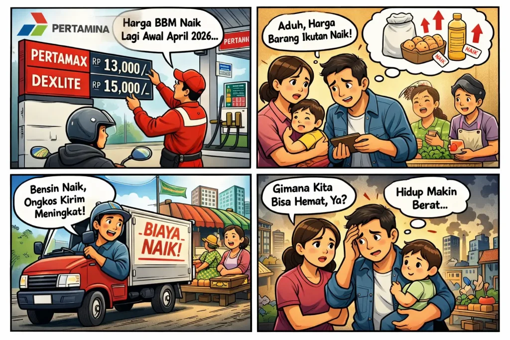 Harga BBM Berpotensi Naik Awal April 2026, Beban Masyarakat Diprediksi Kian Berat