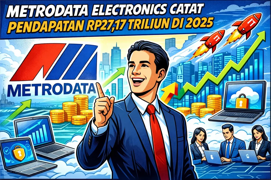 Metrodata Electronics Catat Pendapatan Rp27,17 Triliun di 2025, Bisnis Digital Jadi Penopang