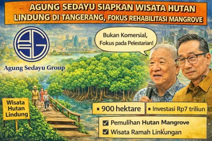 Agung Sedayu Siapkan Wisata Hutan Lindung di Tangerang, Fokus Rehabilitasi Mangrove