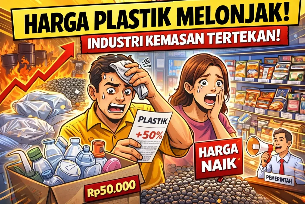 Harga Plastik Melonjak, Industri Kemasan Tertekan dan Produsen Mulai Bertahan