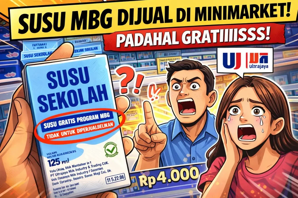 Heboh Susu Program MBG Dijual di Minimarket, Ultrajaya Hentikan Pasokan ke Pemasok Nakal