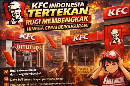 KFC Indonesia Tertekan, Rugi Membengkak hingga Gerai Berguguran