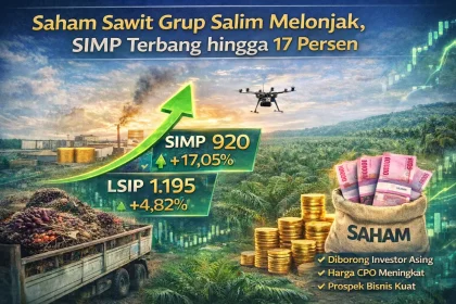 Saham Sawit Grup Salim Melonjak, SIMP Terbang hingga 17 Persen