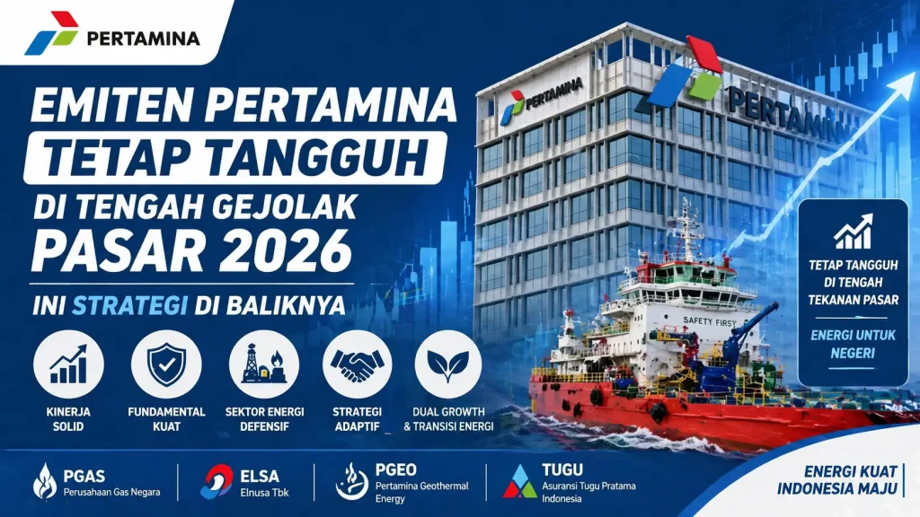 Emiten Pertamina Tetap Tangguh di Tengah Gejolak Pasar 2026, Ini Strategi di Baliknya