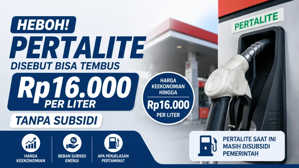 Heboh Pertalite Disebut Bisa Tembus Rp16.000 per Liter Tanpa Subsidi, Ini Penjelasannya