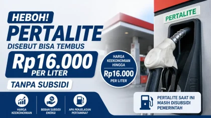 Heboh Pertalite Disebut Bisa Tembus Rp16.000 per Liter Tanpa Subsidi, Ini Penjelasannya