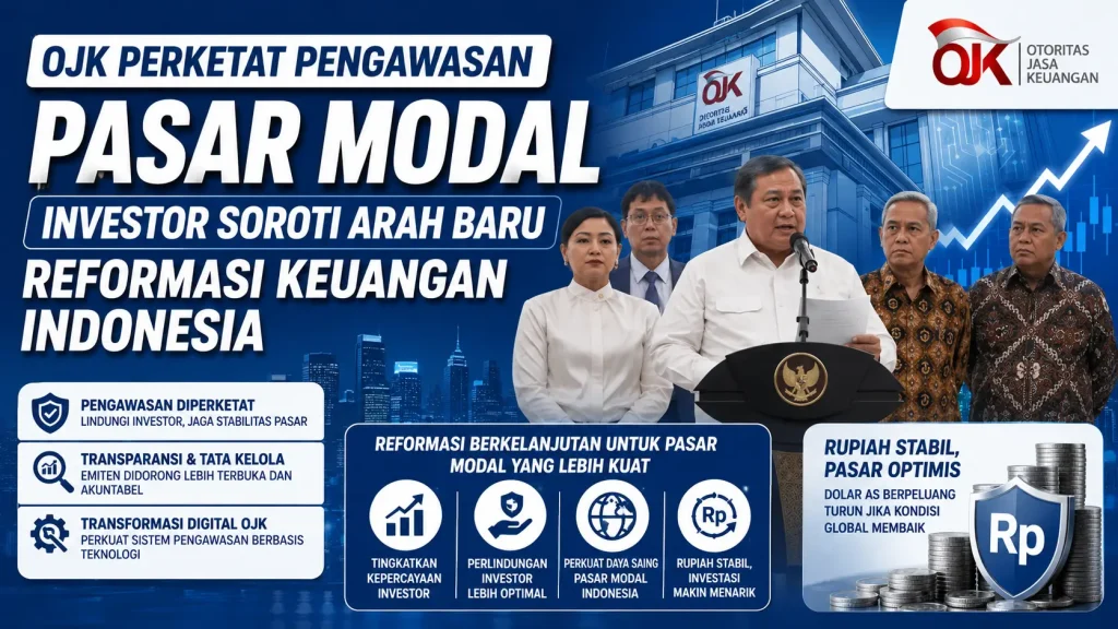 OJK Perketat Pengawasan Pasar Modal, Investor Soroti Arah Baru Reformasi Keuangan Indonesia