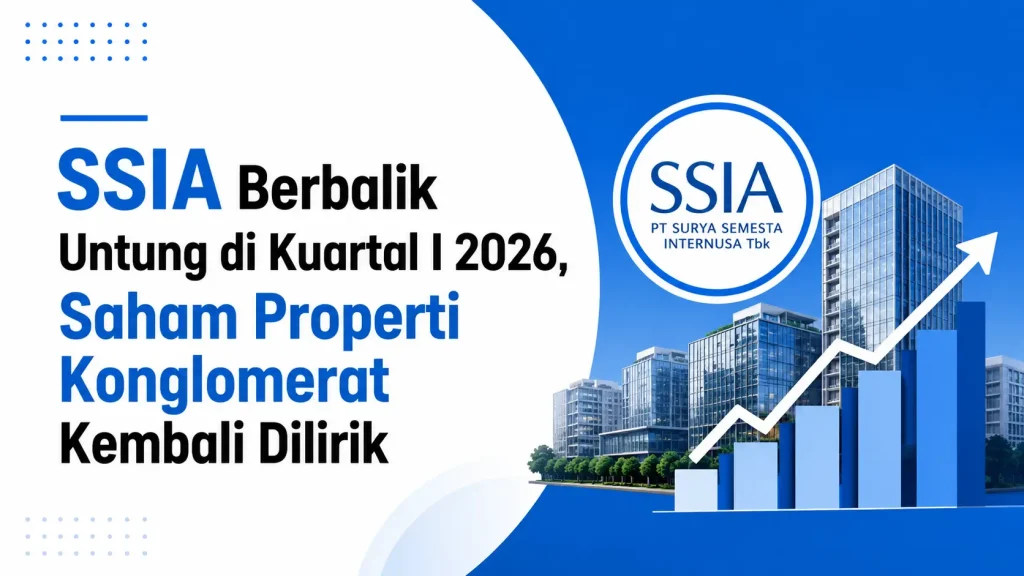 SSIA Berbalik Untung di Kuartal I 2026, Saham Properti Konglomerat Kembali Dilirik