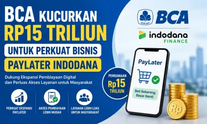 BCA Kucurkan Pendanaan Rp15 Triliun ke Indodana, Bisnis PayLater Makin Agresif di Indonesia