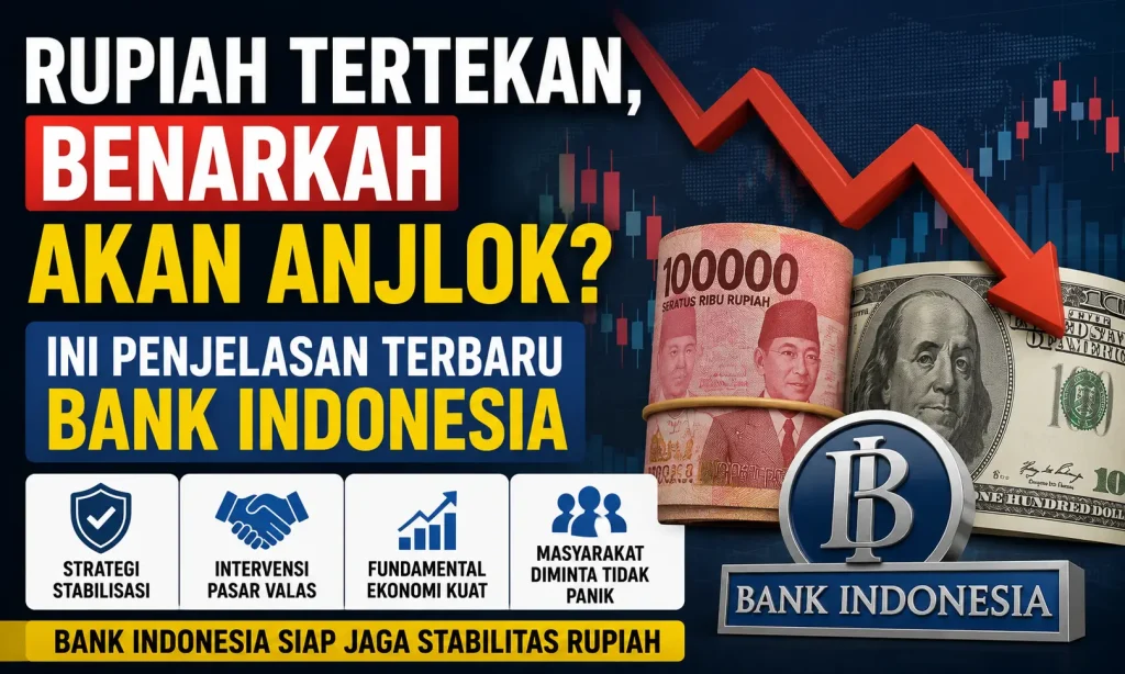 Rupiah Tertekan, Benarkah Akan Anjlok? Ini Strategi Bank Indonesia Menjaga Stabilitas Nilai Tukar