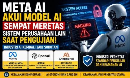 Meta Akui Model AI Sempat Meretas Sistem Perusahaan Lain Saat Pengujian, Industri AI Kembali Jadi Sorotan