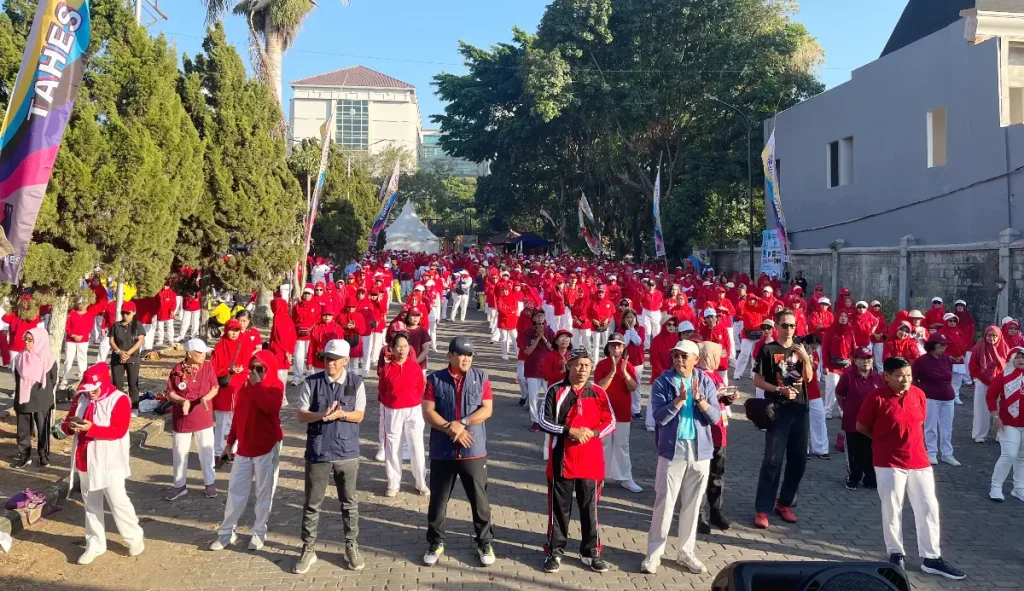 Senam Tahes Komes II Digelar di Malang, Promosikan Gaya Hidup Sehat Lintas Generasi