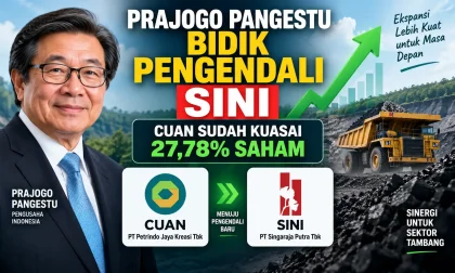 Prajogo Pangestu Bidik Pengendali SINI, CUAN Sudah Kuasai 27,78% Saham
